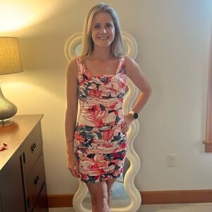 Express Floral Coctail Dress